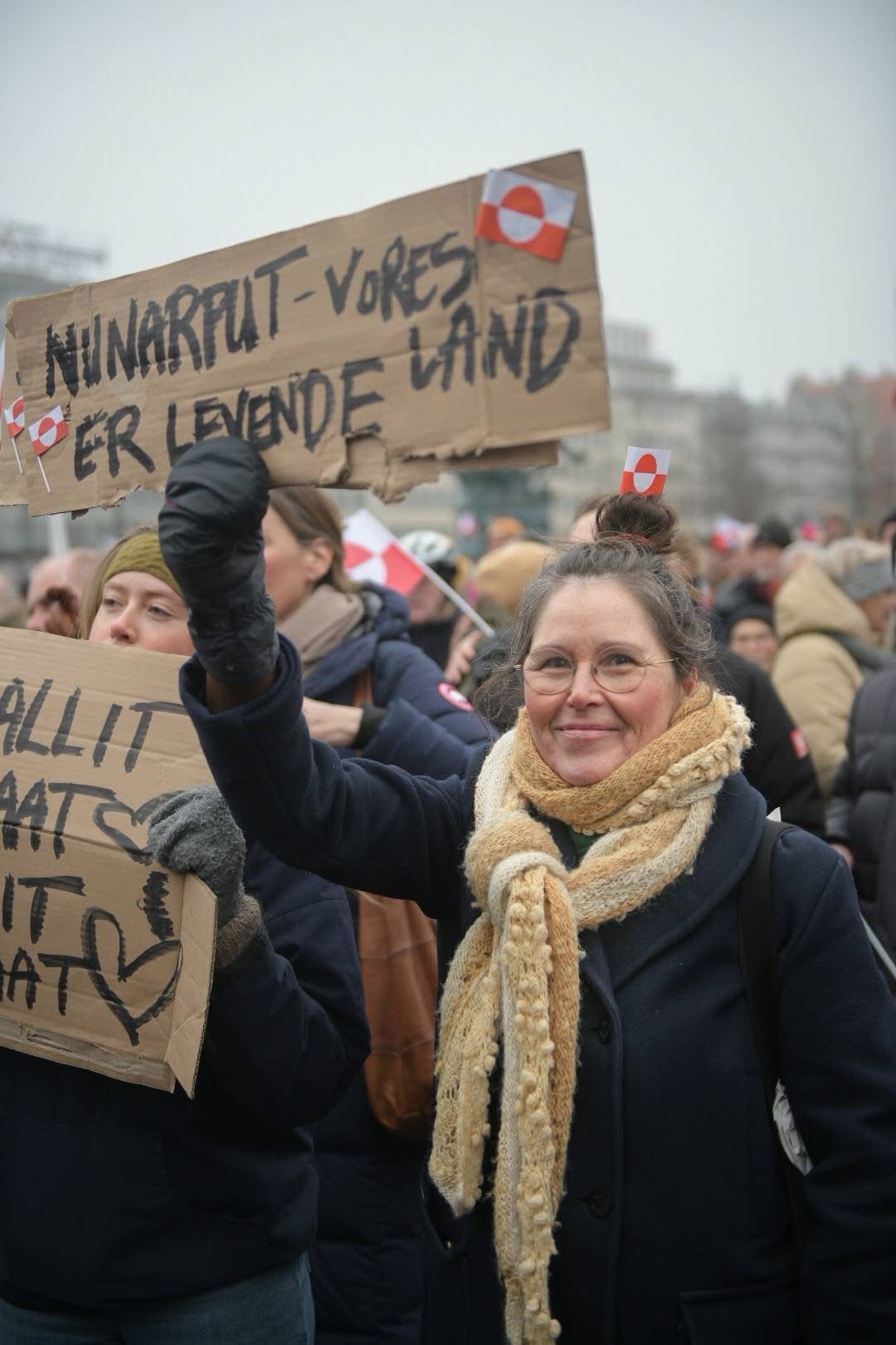 Our country are alive, me from a demonstration I did earlier 2026